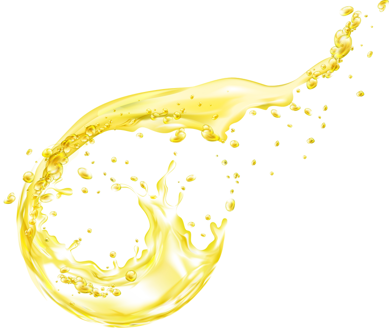 Yellow water splash