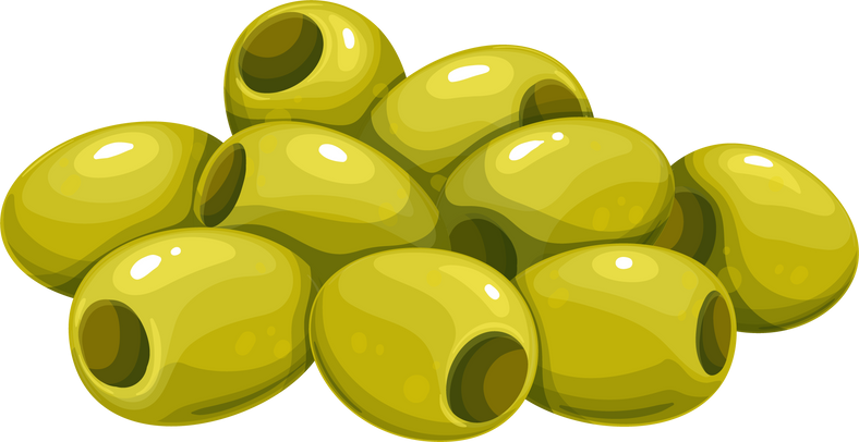 Green Olive Fruits